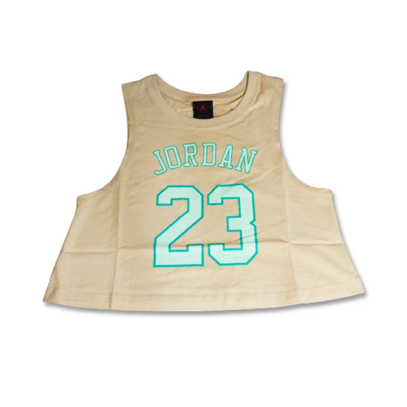 AIR Jordan Heritage Tank Top Wmns Core Sanddrift/ Foam - menta póló