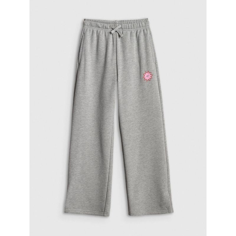 4F Girls’ Wide-Leg Sweatpants gyerek nadrág 4FJRSS26TTROF1870-25M