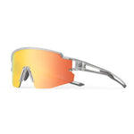 Rockbros Kids Cycling Glasses, Polarized, UV Protection, Children's - Gray szary glasses, training equipment