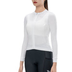 Rockbros 15210006004 TVI Women's Cycling Jersey Long Sleeve - White fehér póló 15210006003-211718