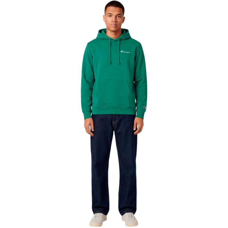 Champion Hooded Sweatshirt Green 221791 GS108 zöld kapucnis pulóver