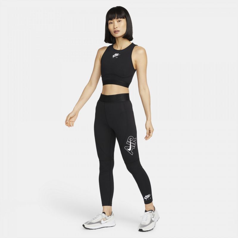 Nike Air Women's Ribbed Tank W DM6069-010 fekete atléta