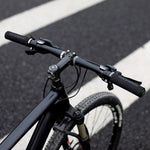Rockbros Foam Bicycle Grips for Handlebars – Black and Red piros zokni Rockbros-BT1001BKRD