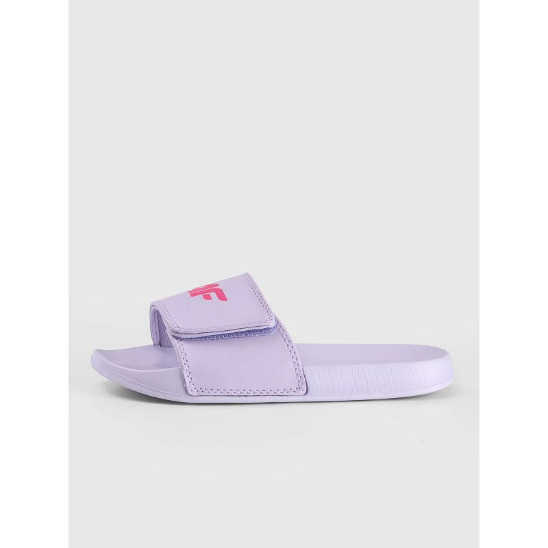 4F Girls' Velcro Flip-Flops papucs