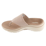 Skechers Go Walk Arch Fit 2.0 Sandals – Carrie Beige, Size bézs utcai cipő 140861-TPE
