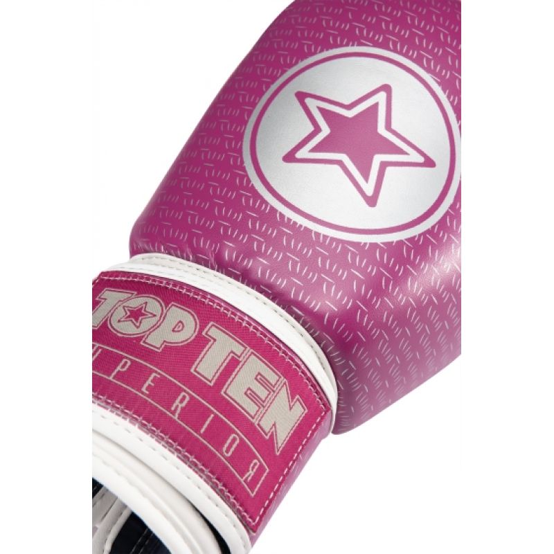 TOP TEN RTT-SUPERIOR Boxing Gloves 10 oz niebieski kesztyű