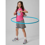 4F Girls' regular printed T-shirt ruházat 4FJRSS26TTSHF4418-54S