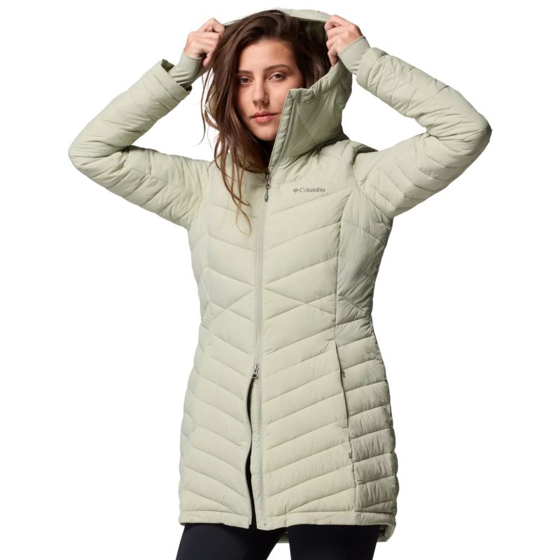 Columbia Joy Peak Hooded II Mid Jacket 2088641348 Beige L Ruházat