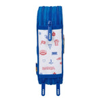 FC Barcelona pencil case with equipment triple filled pencil case 37 pcs wielokolorowy ceruzatartó 412648857