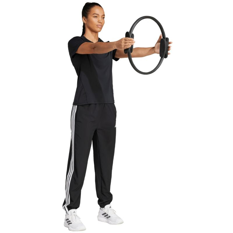 adidas Train Essentials 3-Stripes Woven Women's Pants Black JI8313 Kiegészítő