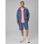 Men's zip-up hooded sweatshirt 4F