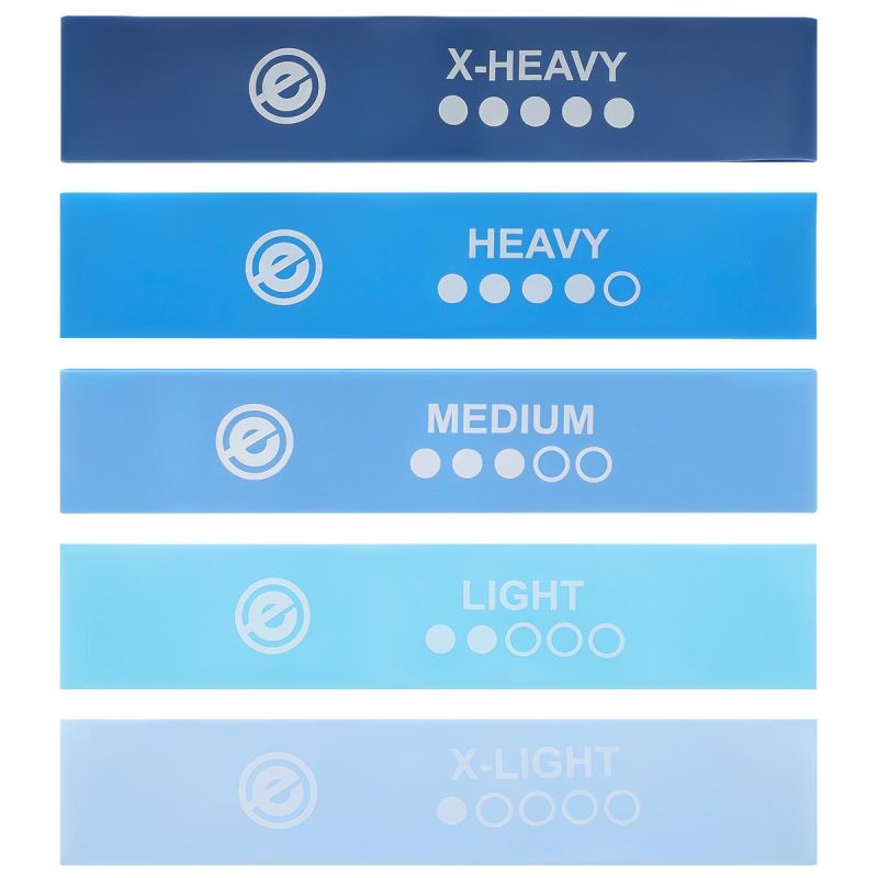 Enero Set Of Fitness Crossfit Mini Blue Band 5in1 Fit kék sets