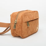 AIR Jordan Women's Suede Monogram Camera Bag Cognac - uniwersalny kiegészítő MA9207-X6X