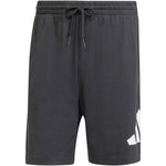 Adidas Men's Essentials Big Logo Single Jersey Black 2xs short