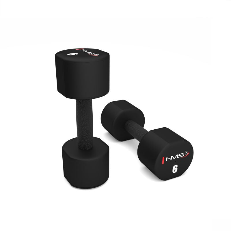 HMS HPT06 2 x 6 KG POLYURETHANE TPU Dumbbells papucs 17-66-215