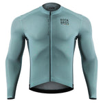 Rockbros 15120015017 ROAD TO SKY men's cycling jersey long sleeve M - gray-blue m \ niebieski póló