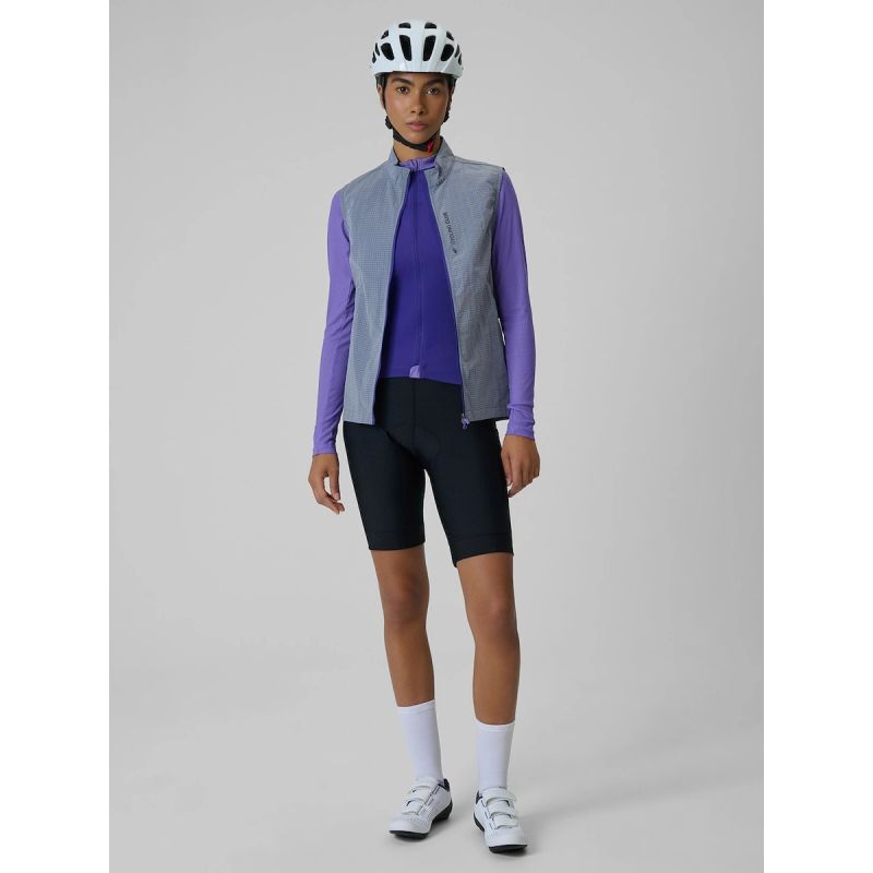 4F Women's cycling with foam and gel pad short