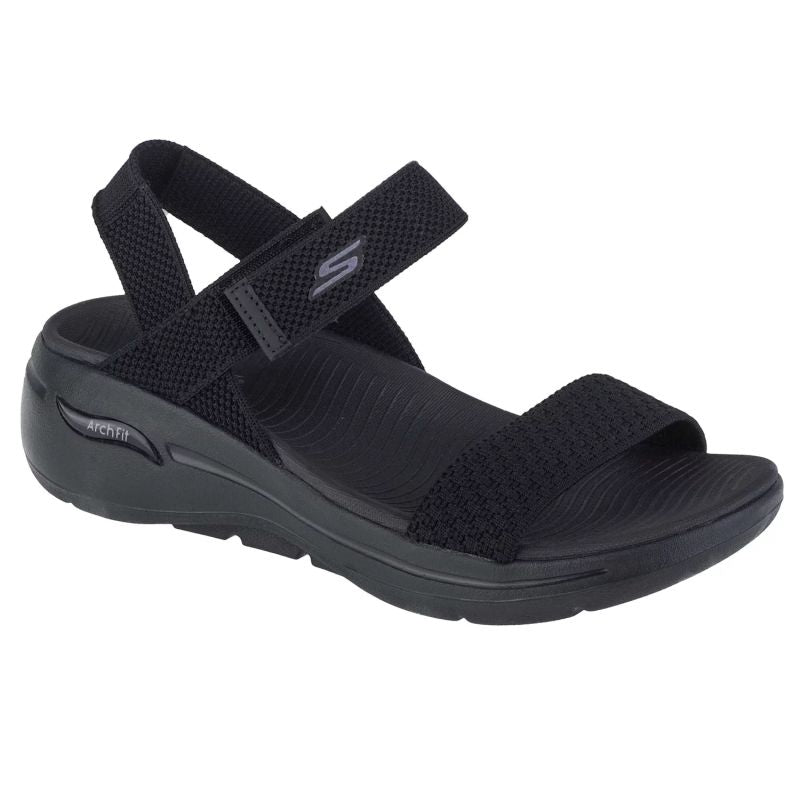 Skechers Go Walk Arch Fit Sandal - Polished 140264-BBK Black 39 Cipő