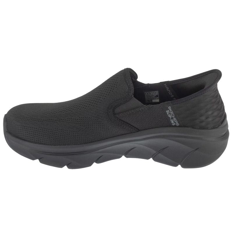 Skechers Slip-ins: D'Lux Walker 2.0 – Reeler Black fekete utcai cipő 232463WW-BBK