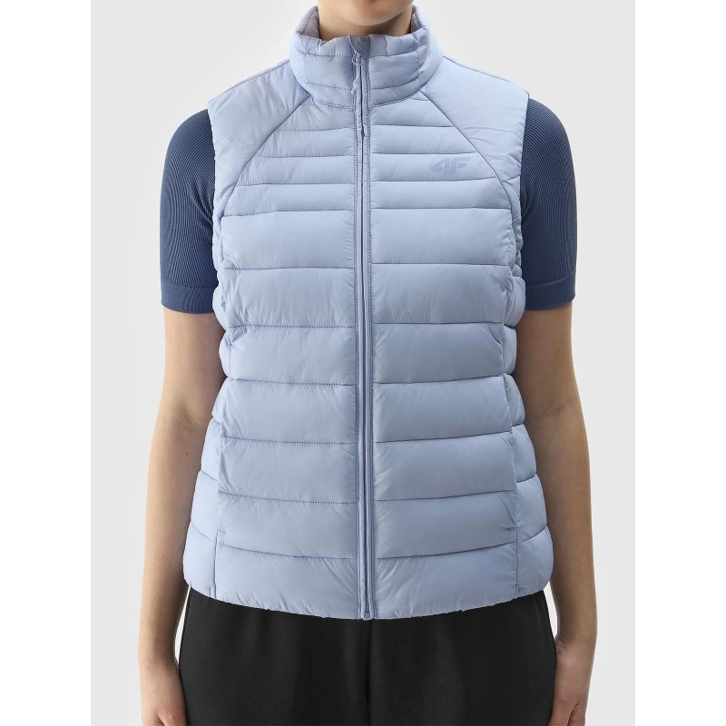4f Women's quilted down vest with recycled filling General