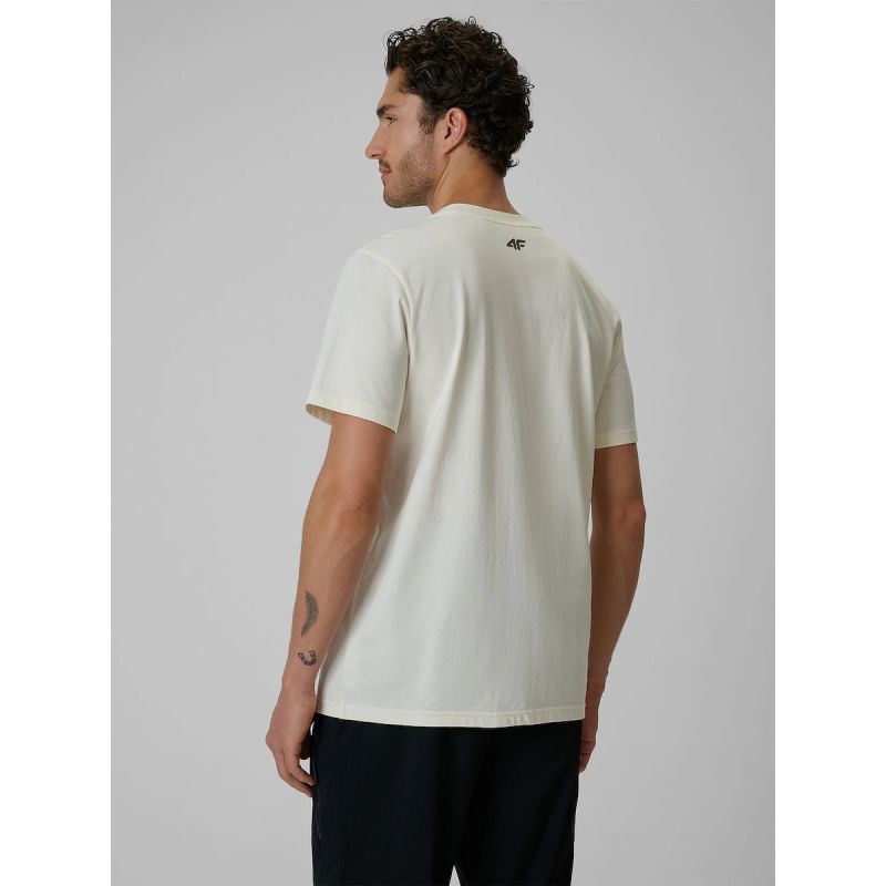 4F Men's regular printed T-shirt férfi póló 4FRSS26TTSHM4238-11S