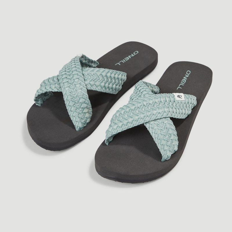 O'Neill Ditsy Bloom Slides W Flip-Flops zöld papucs