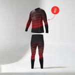 Meteor thermal underwear XL/XXLblack fekete férfi termoaktív ruha 16688