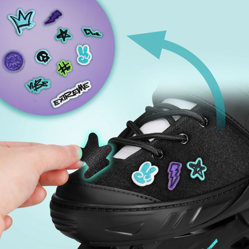 Na2053a Vibe Turquoise Roller Skates Size M (37-40) Nils Extreme türkiz görkorcsolya