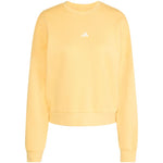 adidas Essentials Small Logo Feelcozy Women's Sweatshirt Yellow KC5278 2xs clothing