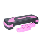 Rebel Aerobics and Fitness Step ACTIVE, 3 Levels, Grey-Purple lila edzéssegítő RBA-3225-PU