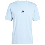 Adidas Men's Essentials 3 Stripes T-shirt blue 2xs póló