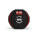 Body Sculpture TPU dumbbell BW 133 4 KG fekete edzőfelszerelés BW1334KG