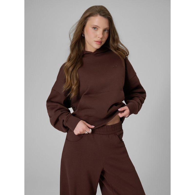 4F Women's regular hooded sweatshirt ruházat