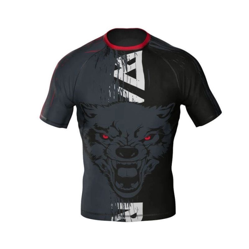 DBX Bushido The "Wolf" compression rashguard is made of DBX MORE DRY material. póló