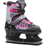 Enero Pro Led Roller Skates 4in1 38-41 Pink-Gray szürke skates, roller skates