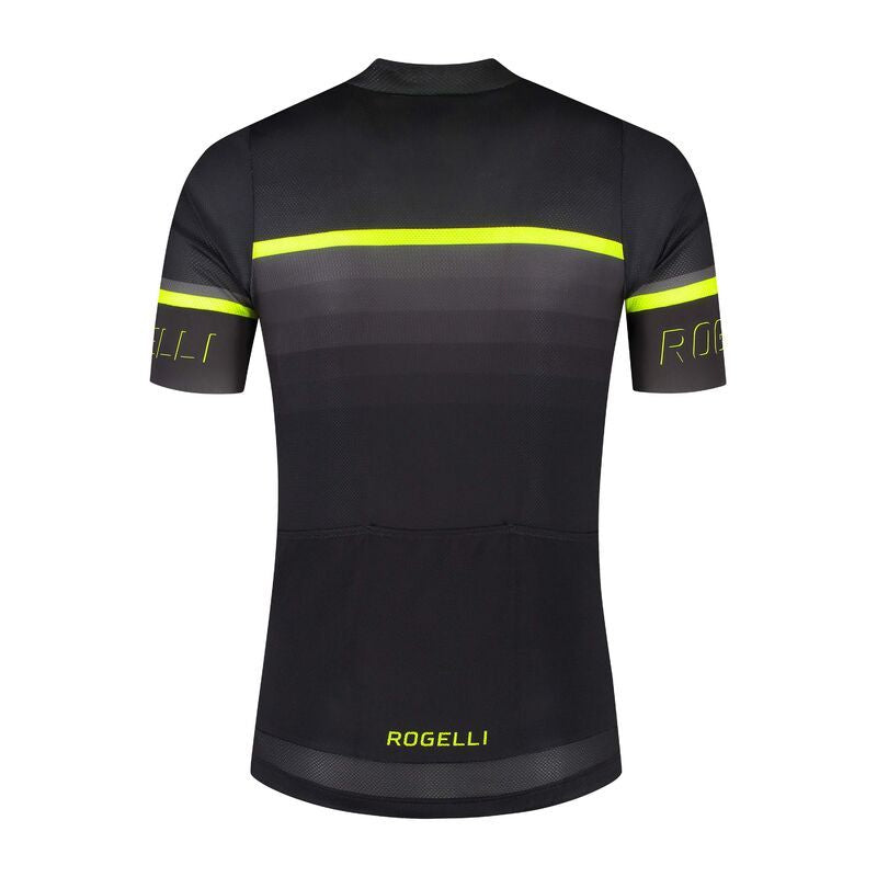 Rogelli HERO II T-shirt Black-Fluorescent 2XL fekete póló
