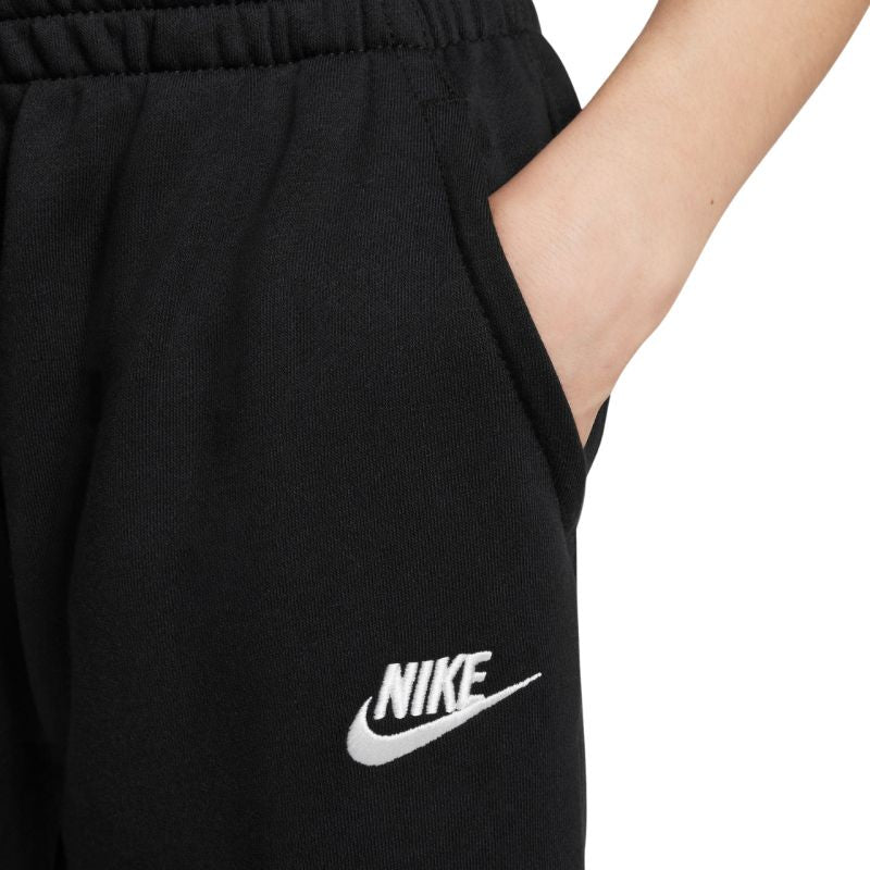 Nike Club Fleece Kids Pants Black