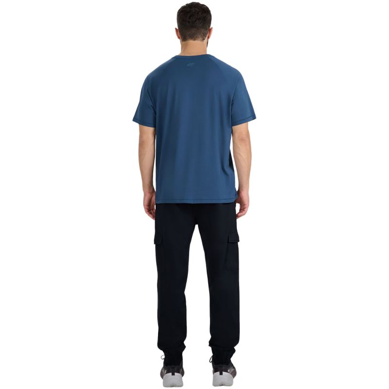 4f Men's trousers CAS M1210 deep black 4FWAW25TTROM1210 20S Ruházat