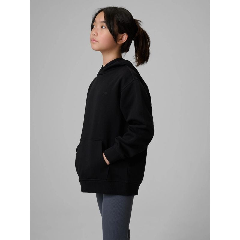4F Girls' loose sweatshirt with hood 158/164 ruházat 4FJRMM00TSWSF2714-20S