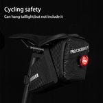 Rockbros C29-BK waterproof bicycle under the saddle - black fekete táska