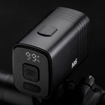 Rockbros M6 1000 lm front rechargeable bike light 2800 mAh - black