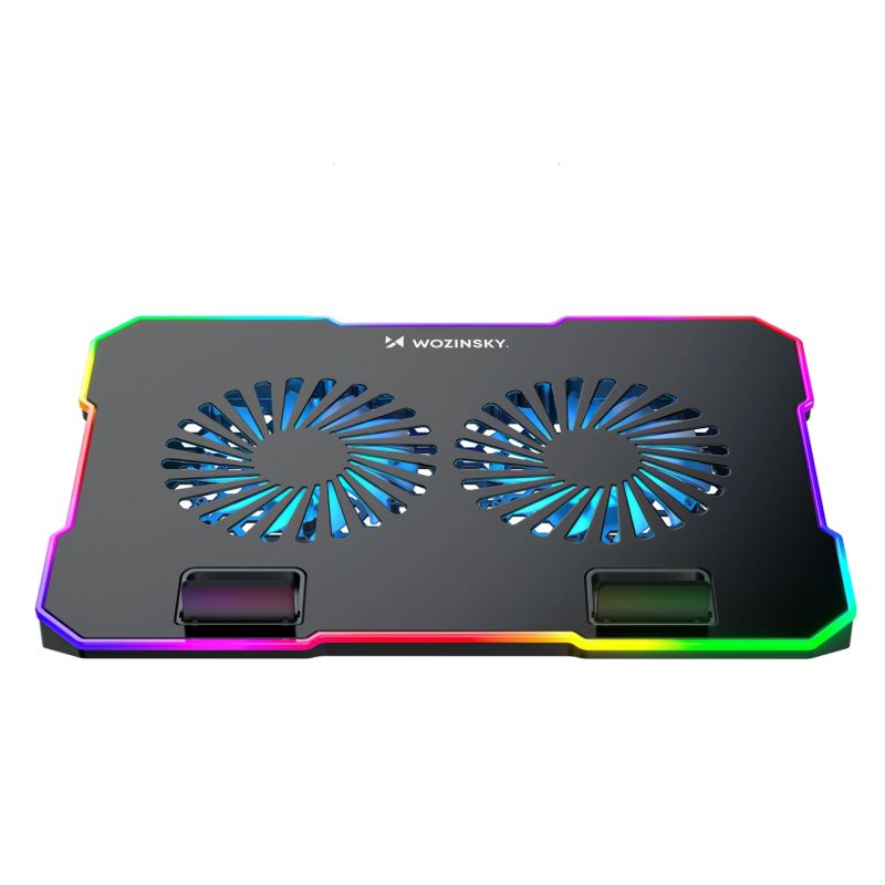 Wozinsky WDCX-A26 NitroCool RGB Gaming Laptop Cooling Pad - Black fekete phones and accessories