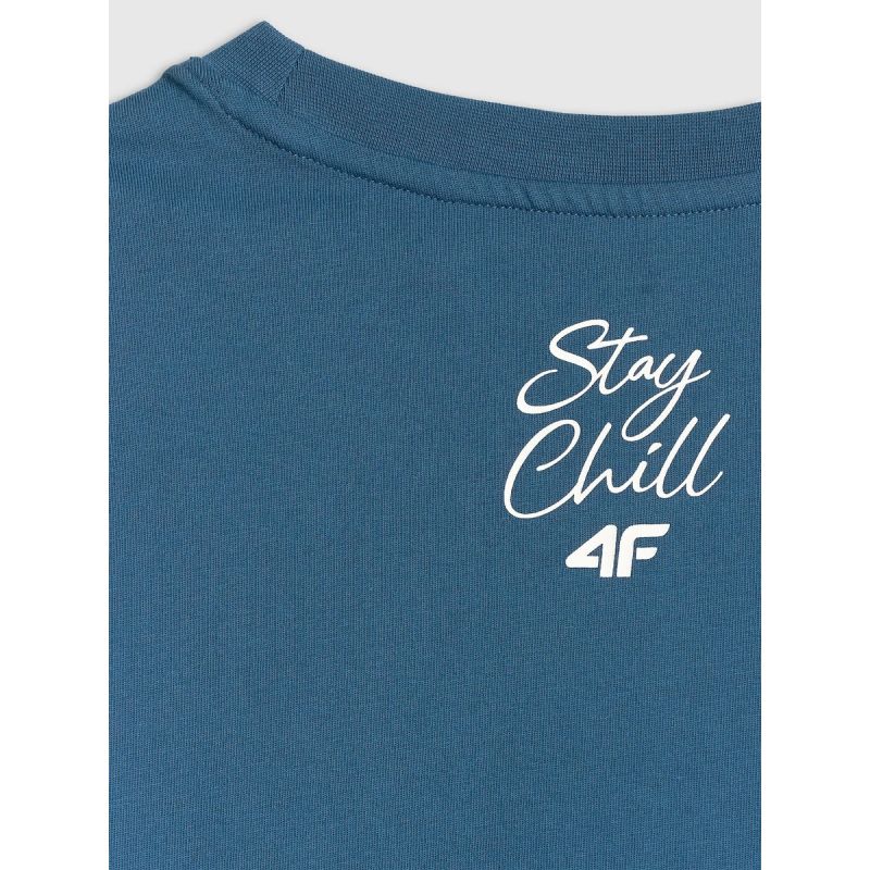4F Men's regular printed T-shirt póló 4FRSS26TTSHM4304-46S