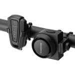 Rockbros A2 Bicycle Bell with 115 dB Alarm and USB-C Remote Control - Black fekete kiegészítő 304004-211792