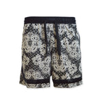 Nike Fly Crossover AOP Black/Light Bone women's - DC0869-010 fekete short