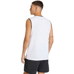 Adidas Men's Entrada 26 Sleeveless Jersey White fehér póló