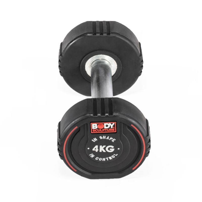 Body Sculpture TPU dumbbell BW 133 4 KG fekete edzőfelszerelés BW1334KG