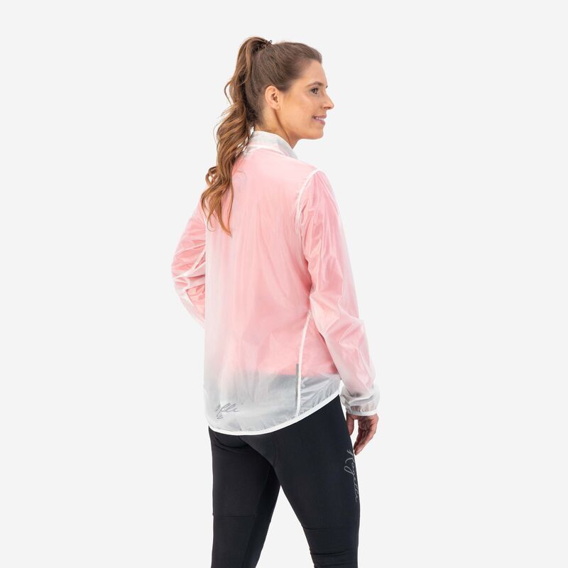 Rogelli women's raincoat EMERGENCY white fehér dzseki