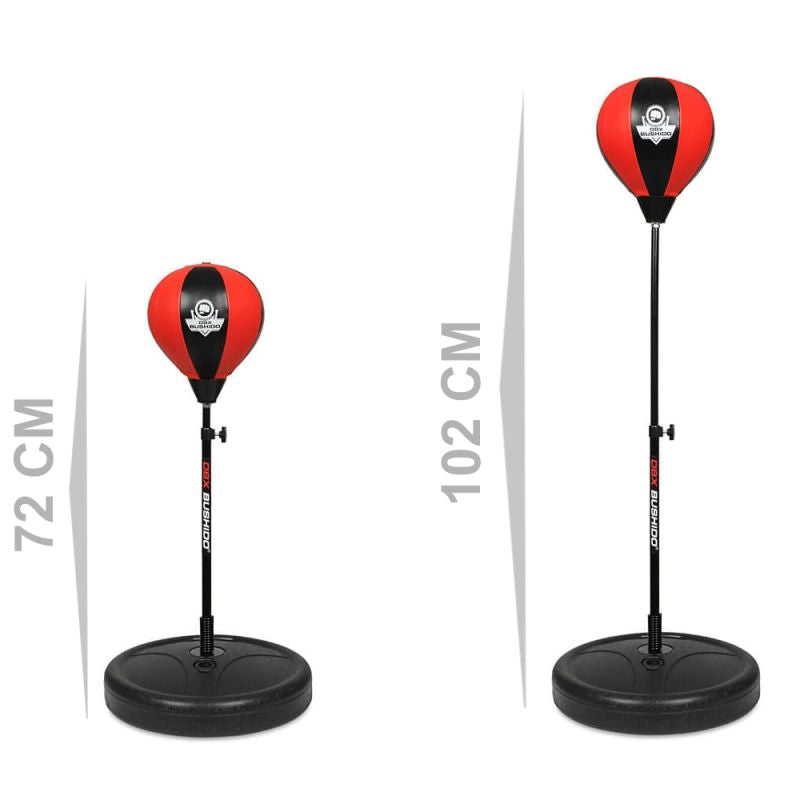 DBX Bushido Freestanding Boxing Reflex for Children DBX PRO 72–102 cm, Red piros labda TLS-S03-red