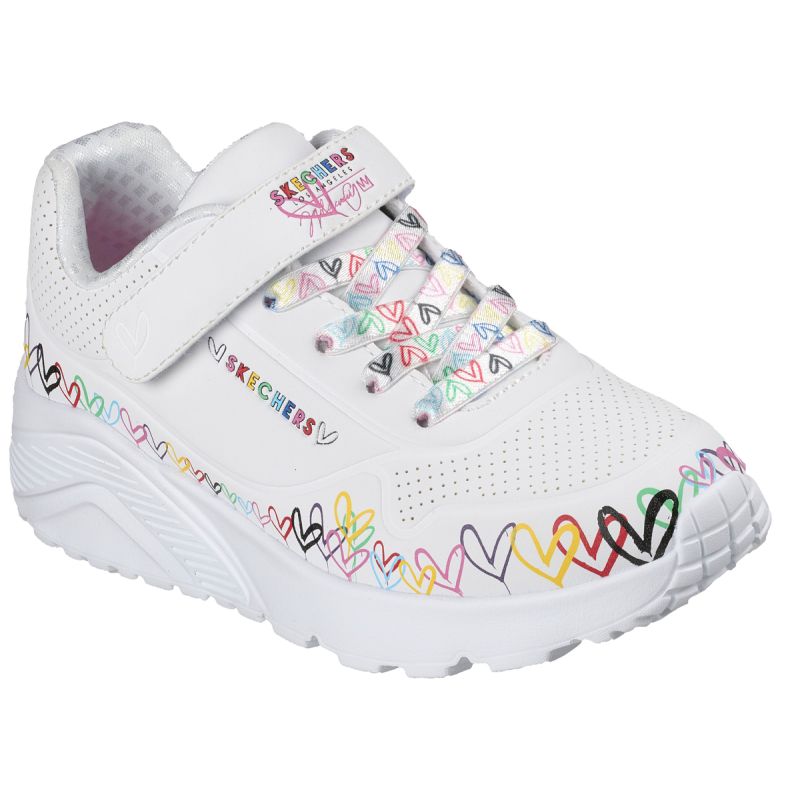 Skechers Kids' UNO LITE HEART CRAZE Sneakers 314091L WMLT utcai cipő